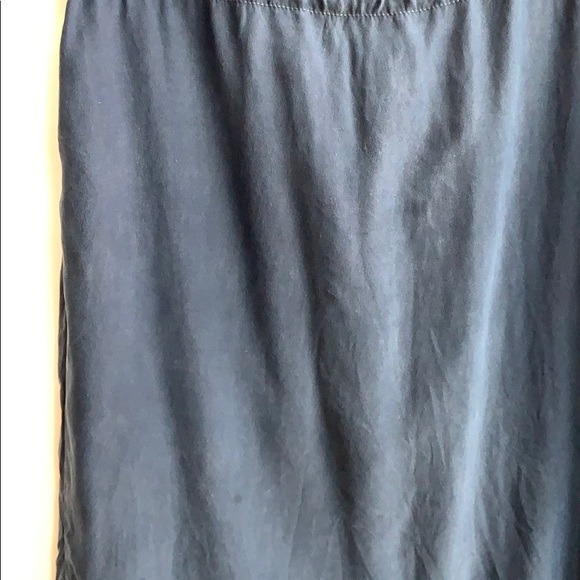 Steven Alan Silk Navy Dress - Picture 5 of 5